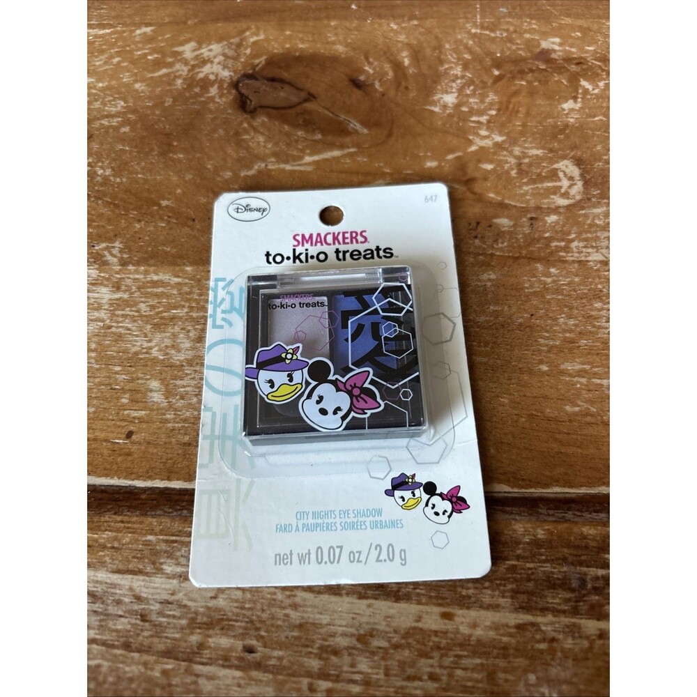 NOS Smackers To-ki-o treats Disney First Love eye shadow 647 Purple Pink